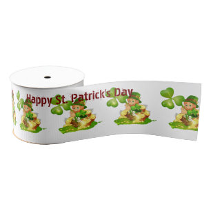 Gros-grain Ruban d'Anniversaire de la Saint-Patrick