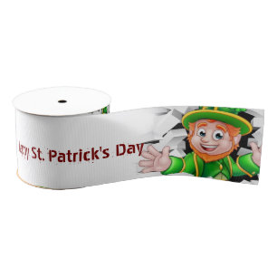 Gros-grain Ruban d'Anniversaire de la Saint-Patrick