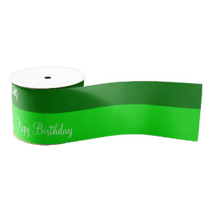 Gros-grain Ruban d'Anniversaire de la Saint-Patrick