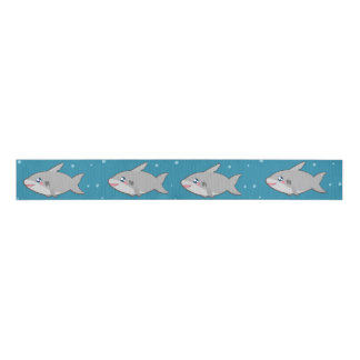 Gros-grain ruban de requin de kawaii