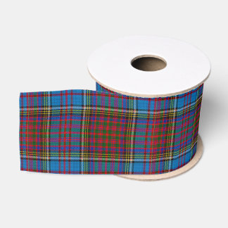 Gros-grain Ruban de tartan de clan d'Anderson