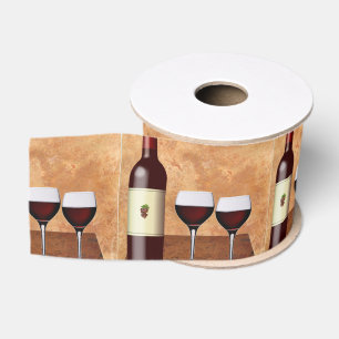 Gros-grain Ruban de vin rouge
