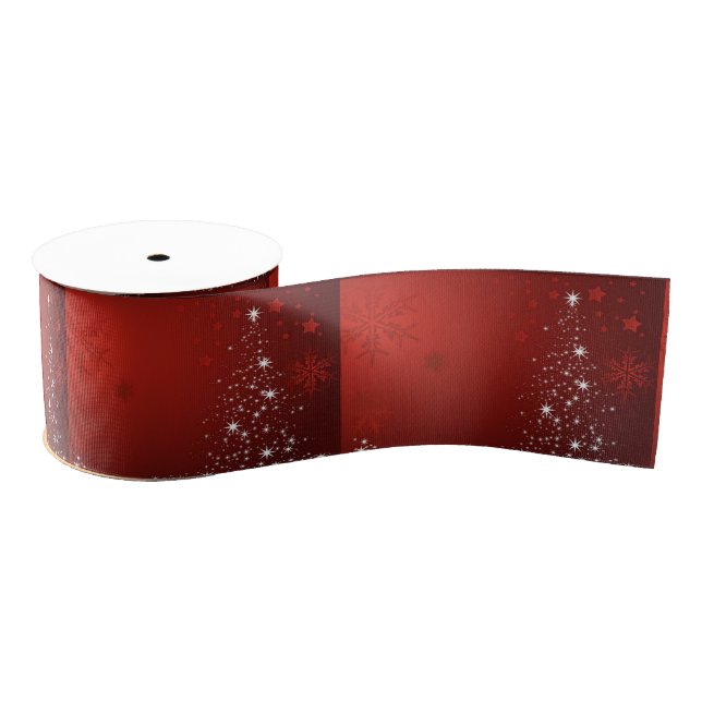 Gros-grain Ruban décoratif de Noël (Bobine)