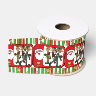 Gros-grain Ruban décoratif de Noël, Elfe