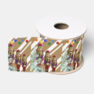 Gros-grain Ruban décoratif de Noël, soldat