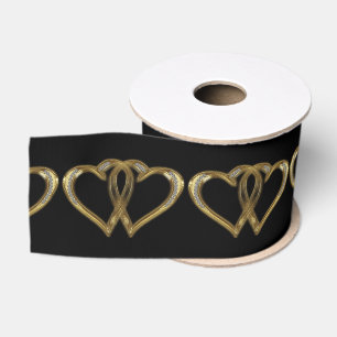 Gros-grain Ruban d'or Mariage
