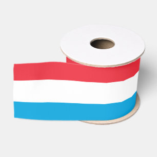 Gros-grain Ruban Drapeau Luxembourg, mode Luxembourg /sports