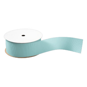 Gros-grain Ruban gris clair Turquoise