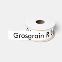 Ruban Grosgrain Bobine 10 Verges largeur 1,5”
