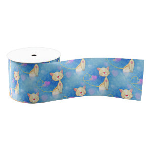 Gros-grain Ruban Grosgrain de chats de rêve