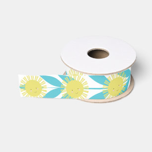 Gros-grain Ruban Grosgrain Kawaii Sunshine