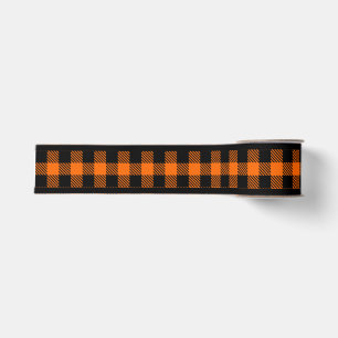 Gros-grain Ruban orange d'Halloween et ruban noir
