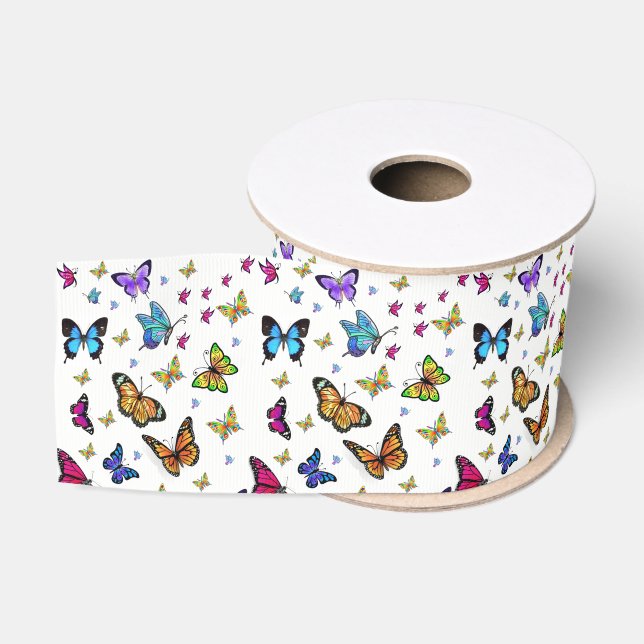 Gros-grain ruban papillon (Bobine)