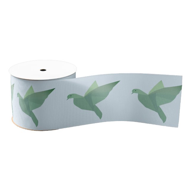 Gros-grain Ruban Peigeon Art Dove (Bobine)