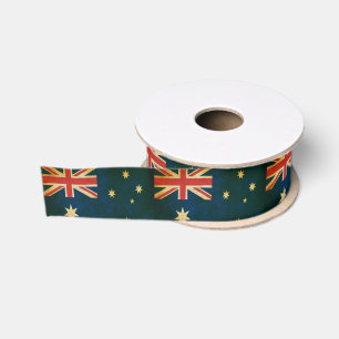 Gros-grain Ruban personnalisé drapeau australien