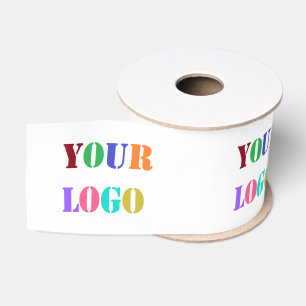 Gros-grain Ruban promotionnel avec logo ou photo d'entreprise