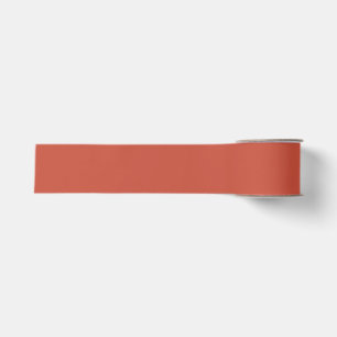 Gros-grain Ruban Rouge Flamme de Feu Solide