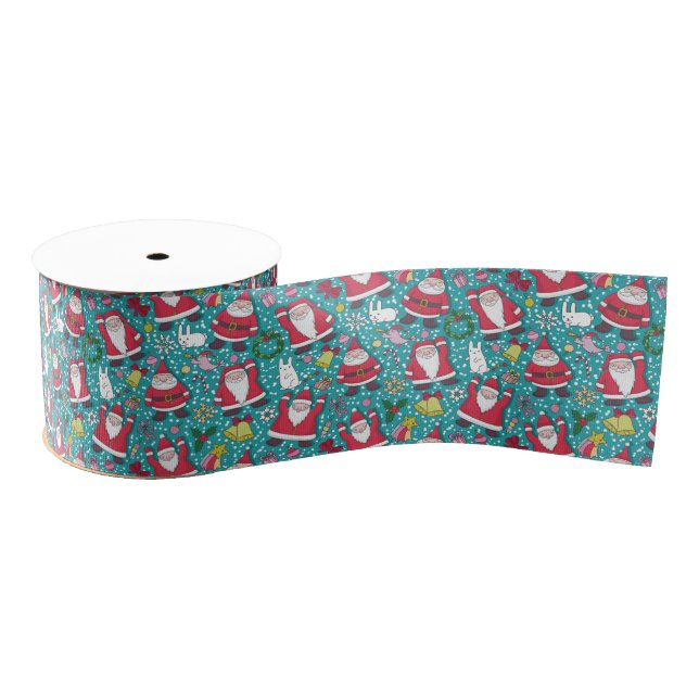 Gros-grain Ruban Santa Claus (Bobine)