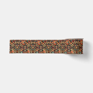 Gros-grain Ruban satiné Turquoise "Aztec Dream"