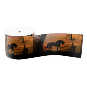 Gros-grain Ruban Super Cute Horse