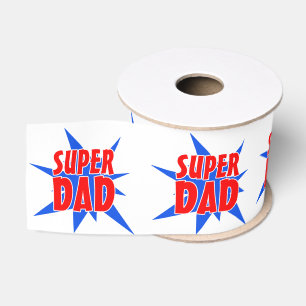Gros-grain Ruban superbe de cadeau de fête des pères de pap