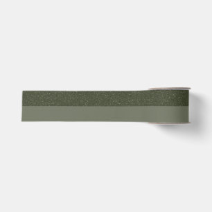 Gros-grain Ruban vert mousse haut de gamme - personnalisable