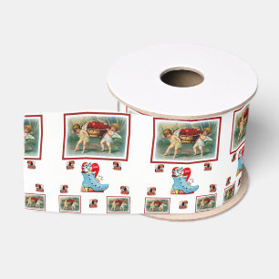 Gros-grain véntines de ruban décoratif amour