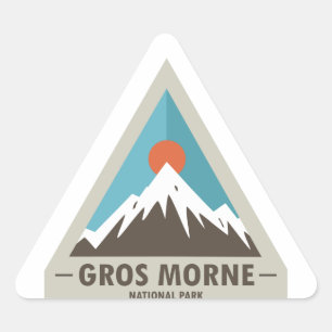 Gros Morne Nationalpark Dreieckiger Aufkleber