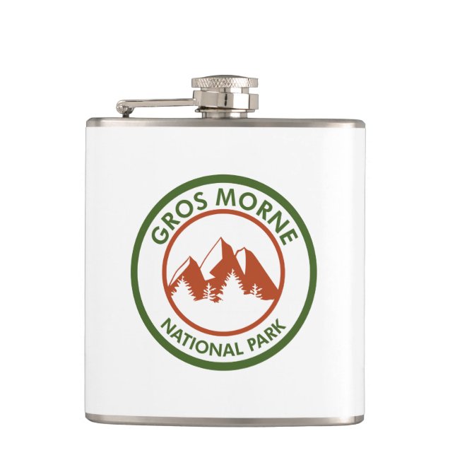 Gros Morne Nationalpark Flachmann (Vorderseite)