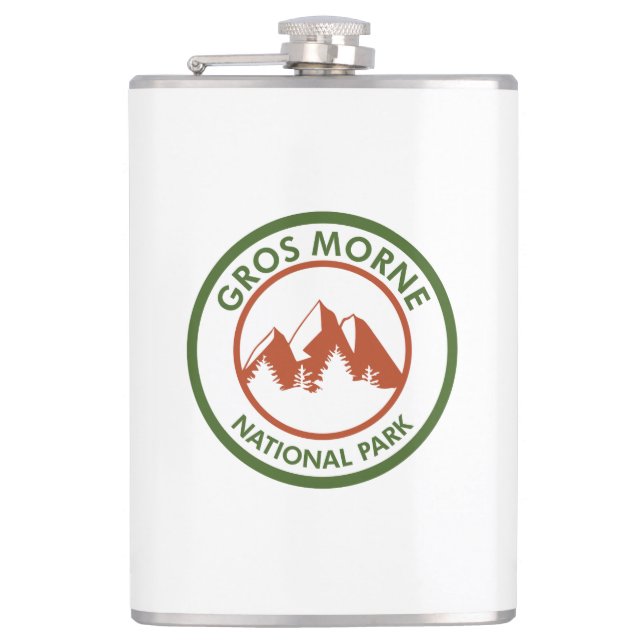 Gros Morne Nationalpark Flachmann (Vorderseite)