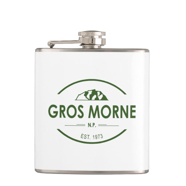 Gros Morne Nationalpark Flachmann (Vorderseite)