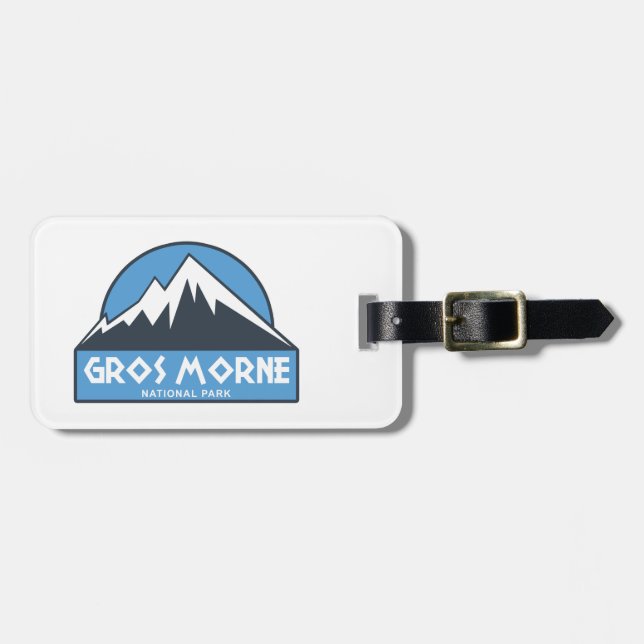 Gros Morne Nationalpark Gepäckanhänger (Vorderseite horizontal)