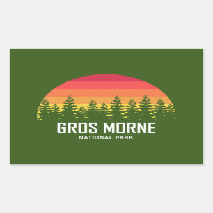 Gros Morne Nationalpark Rechteckiger Aufkleber