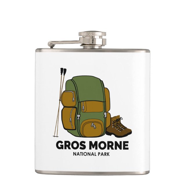Gros Morne Nationalpark - Rucksack Flachmann (Vorderseite)