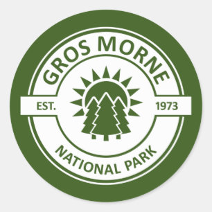 Gros Morne Nationalpark Runder Aufkleber