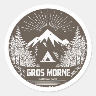 Gros Morne Nationalpark Runder Aufkleber