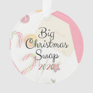 Gros ornement de Noël Swap 2020