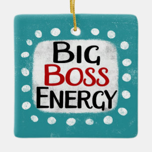 Gros ornement d'énergie Boss
