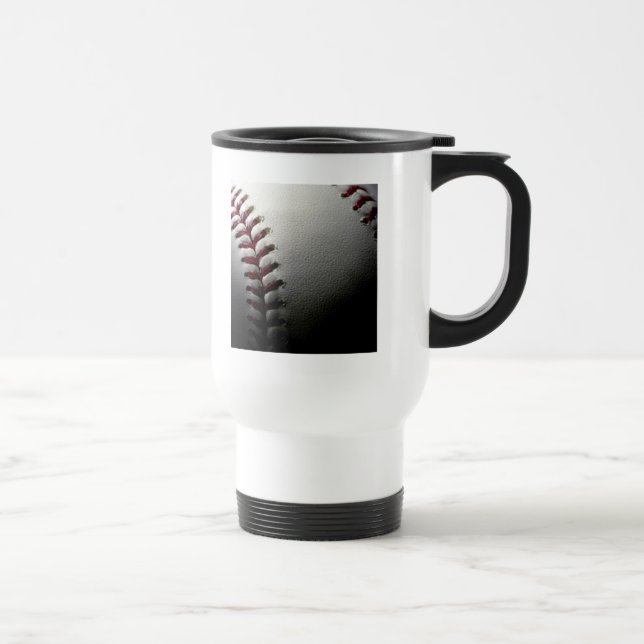 Gros plan Baseball Travel Mug (Droite)