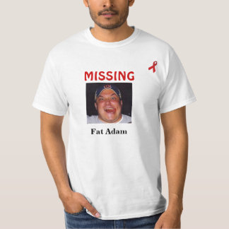 Gros T-shirt d'Adam des hommes