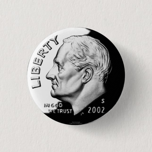 Groschen Button (Vorderseite)