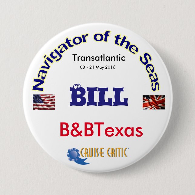 Groß, 3 Zoll-runder Knopf Button (Vorderseite)