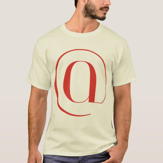 Groß an: Jeanne Moderno Lettres T-Shirt (Vorderseite)