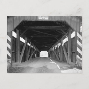 Gross Covered Bridge Postkarte