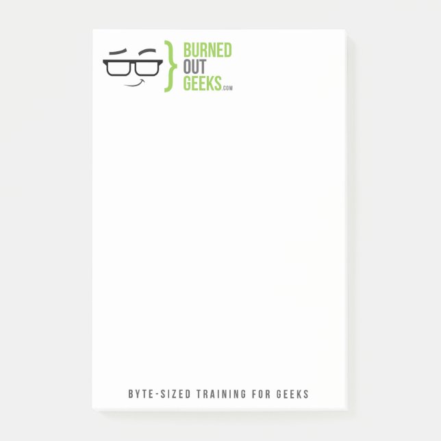 Groß Post-it Klebezettel (Vorderseite)