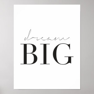 Groß Träumen Poster