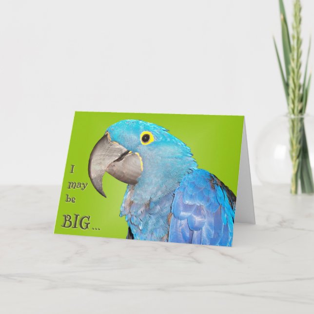 Groß und liebenswürdig karte (Vorderseite)