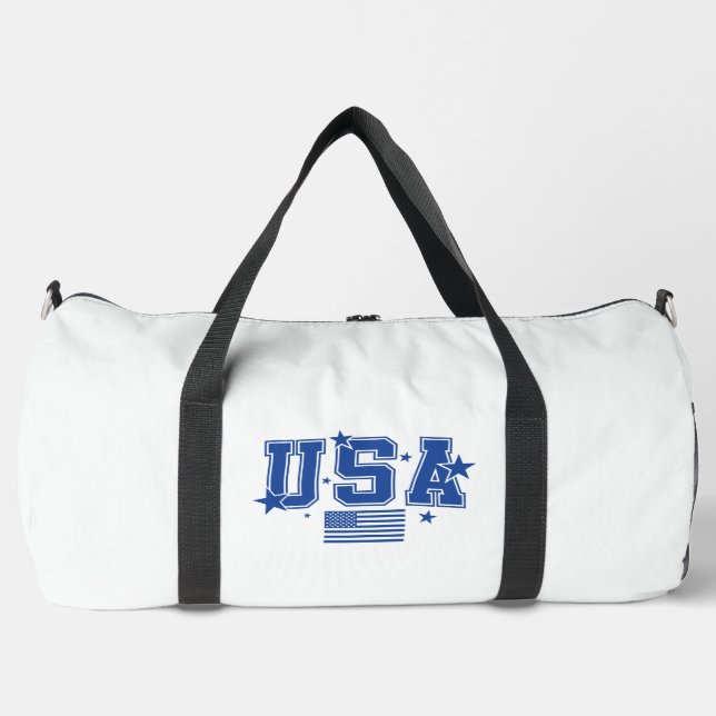 Groß USA Duffle Bag (Vorderseite)
