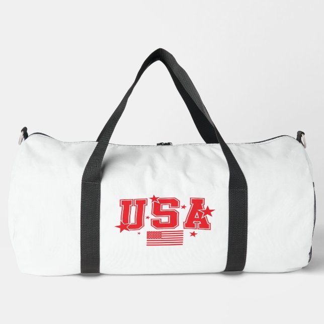 Groß USA Duffle Bag (Vorderseite)