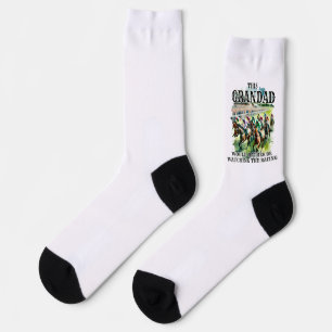 Großad schauen sich lieber Pferderennusssocken an Socken